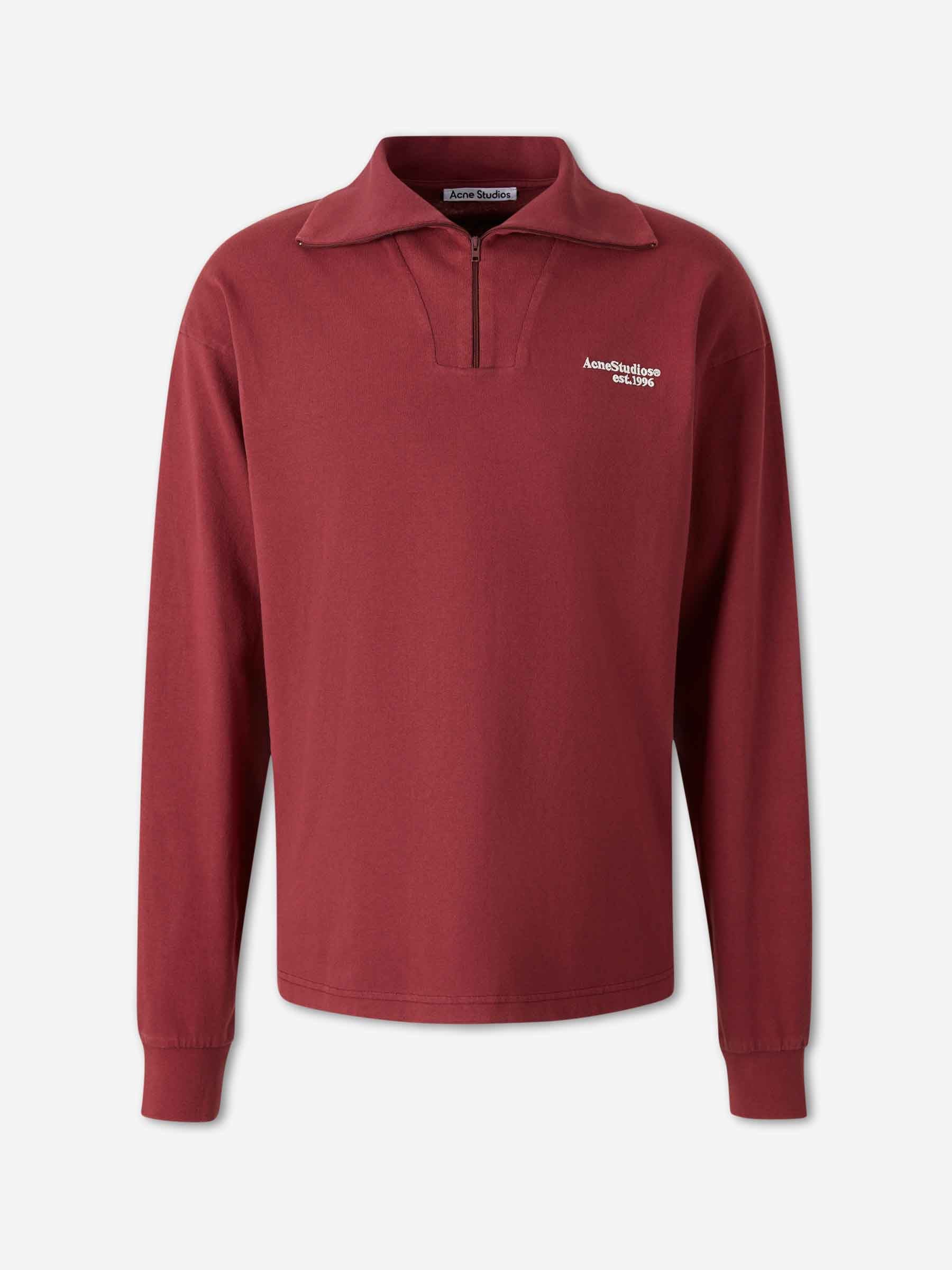 Acne Studios Hombre Barcelona Sudadera Logo Algodón color Rojo sku 545-002026 01 - Foto 1