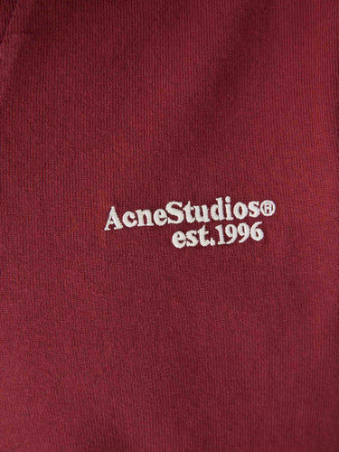 Acne Studios Hombre Barcelona Sudadera Logo Algodón color Rojo sku 545-002026 01 - Foto 4