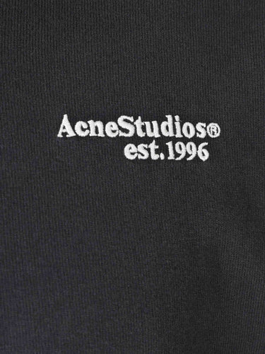Acne Studios Hombre Barcelona Sudadera Logo Algodón color Negro sku 545-002026 02 - Foto 3