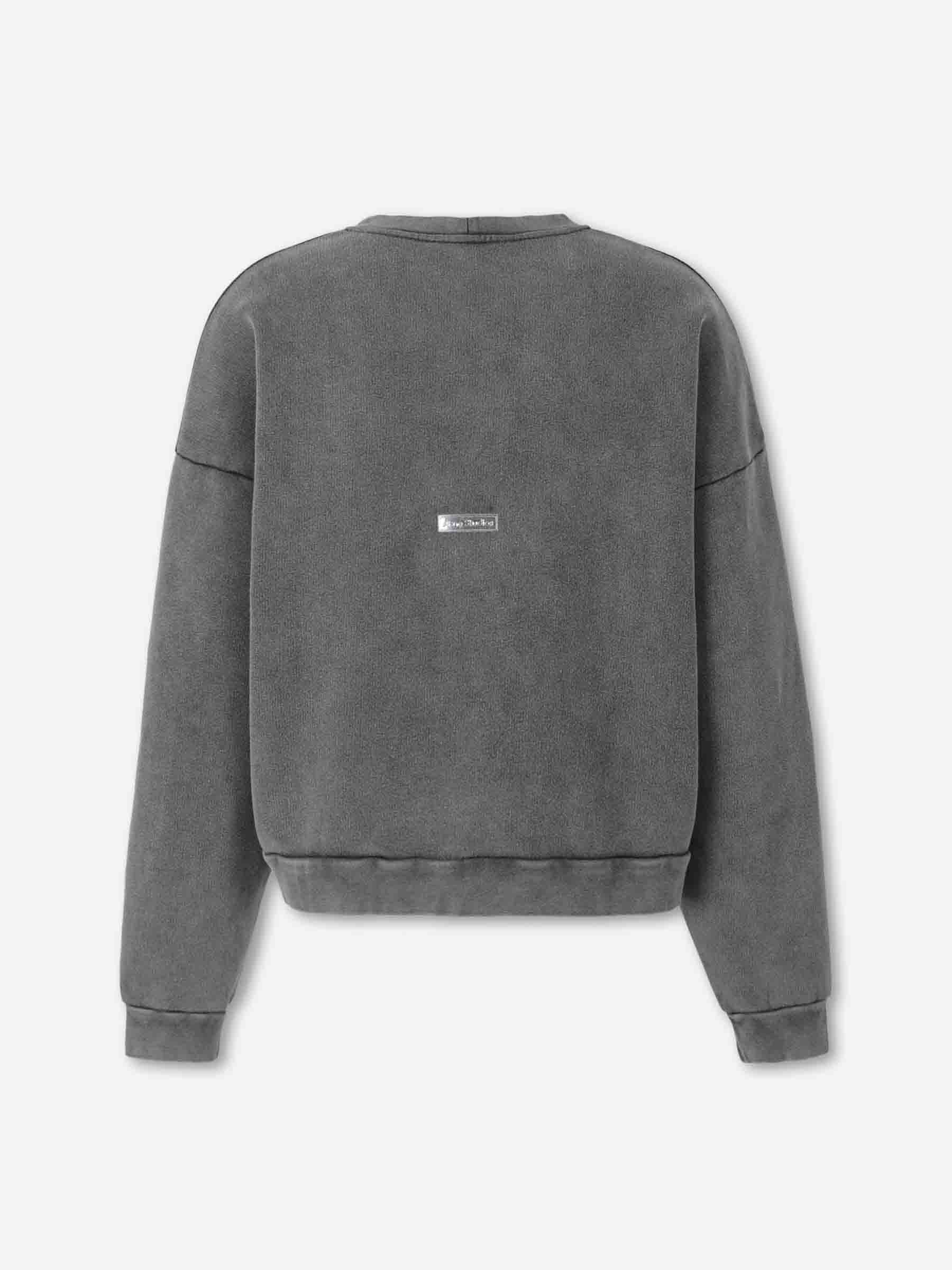 Acne Studios Hombre Barcelona Sudadera Cuello Redondo color Gris Antracita sku 545-002028 01 - Foto 2
