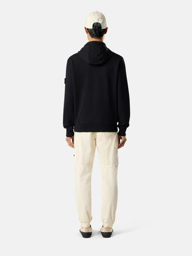 Stone Island Hombre Barcelona Sudadera de corte regular con capucha y bolsillo canguro color Negro sku 545-002036 01 - Foto 3