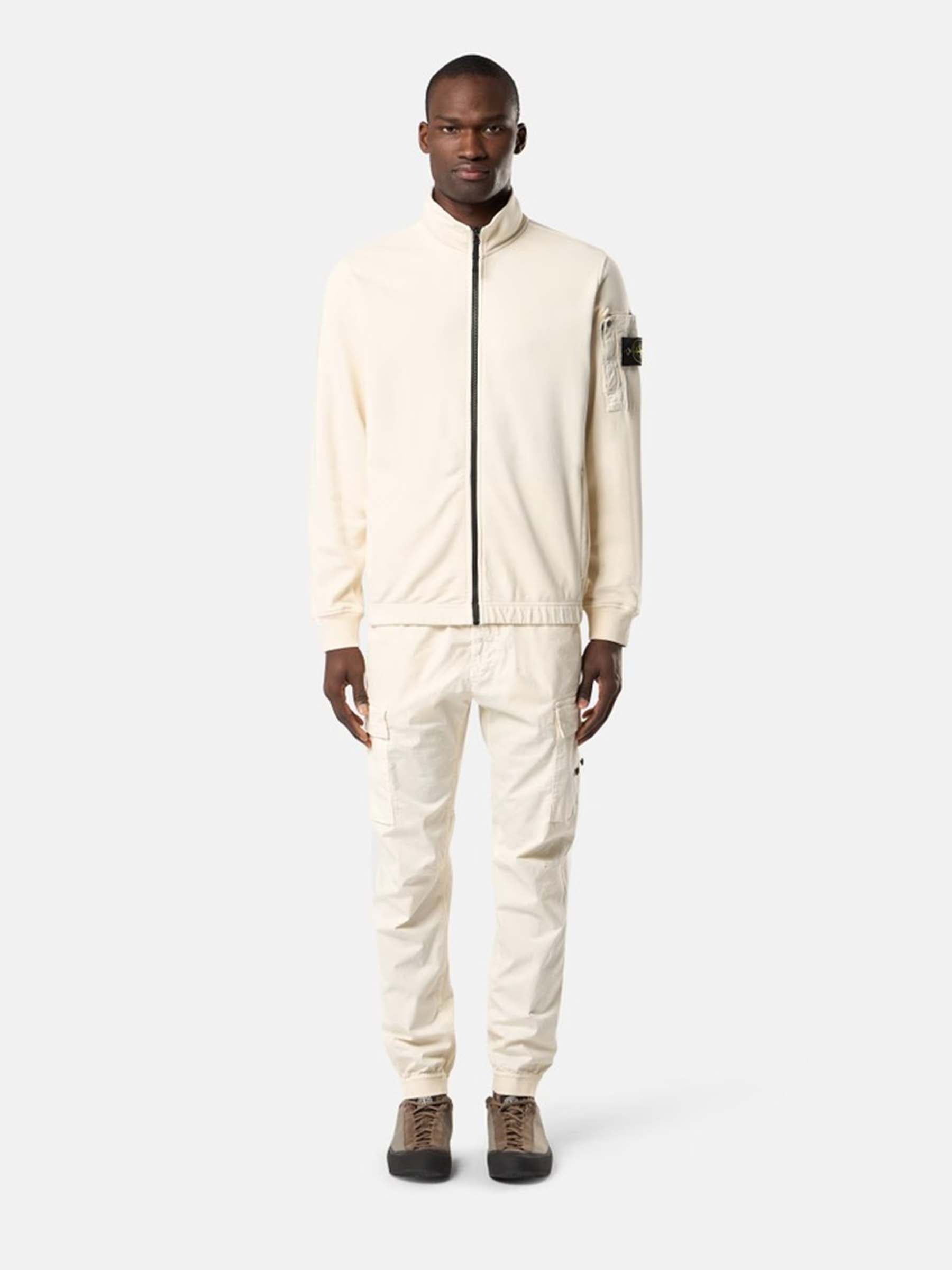 Stone Island Hombre Barcelona Sudadera Cuello Alto color Marfil sku 545-002040 02 - Foto 2