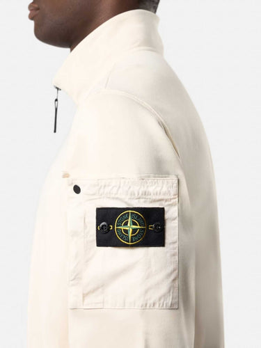 Stone Island Hombre Barcelona Sudadera Cuello Alto color Marfil sku 545-002040 02 - Foto 4