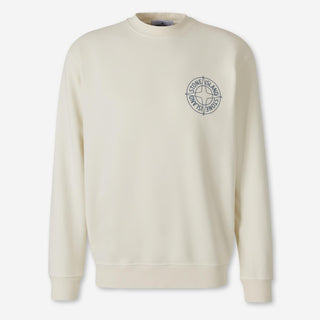 Stone Island Hombre Barcelona Sudadera Cuello Redondo color Blanco sku 545-002042 02 - Foto 1