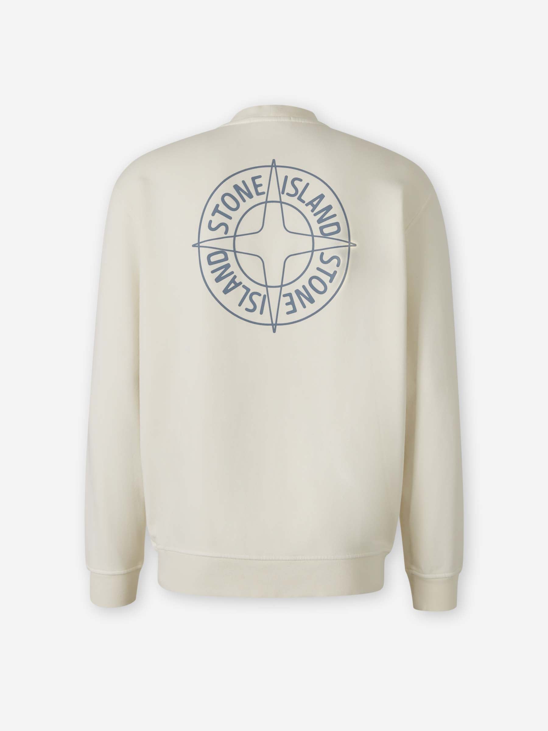 Stone Island Hombre Barcelona Sudadera Cuello Redondo color Blanco sku 545-002042 02 - Foto 2