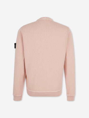 Stone Island Hombre Barcelona Sudadera de Cuello Redondo color Salmón sku 545-002043 02 - Foto 2