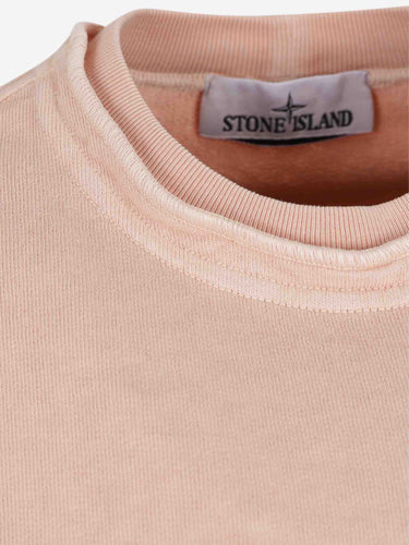 Stone Island Hombre Barcelona Sudadera de Cuello Redondo color Salmón sku 545-002043 02 - Foto 3