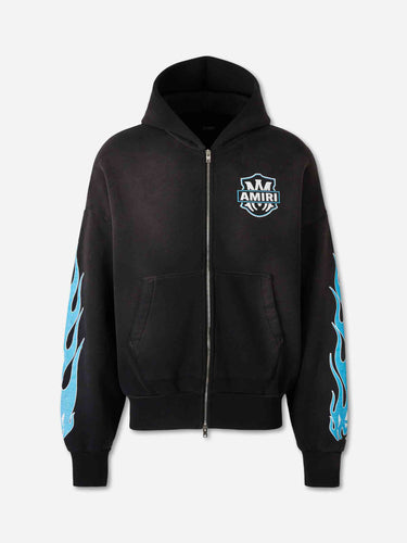 Amiri Hombre Barcelona Sudadera Capucha Cremallera color Negro sku 545-002044 01 - Foto 1