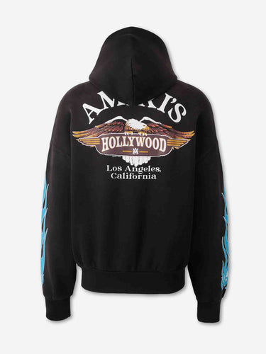 Amiri Hombre Barcelona Sudadera Capucha Cremallera color Negro sku 545-002044 01 - Foto 2