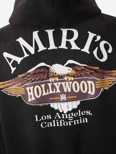 Amiri Hombre Barcelona Sudadera Capucha Cremallera color Negro sku 545-002044 01 - Foto 6