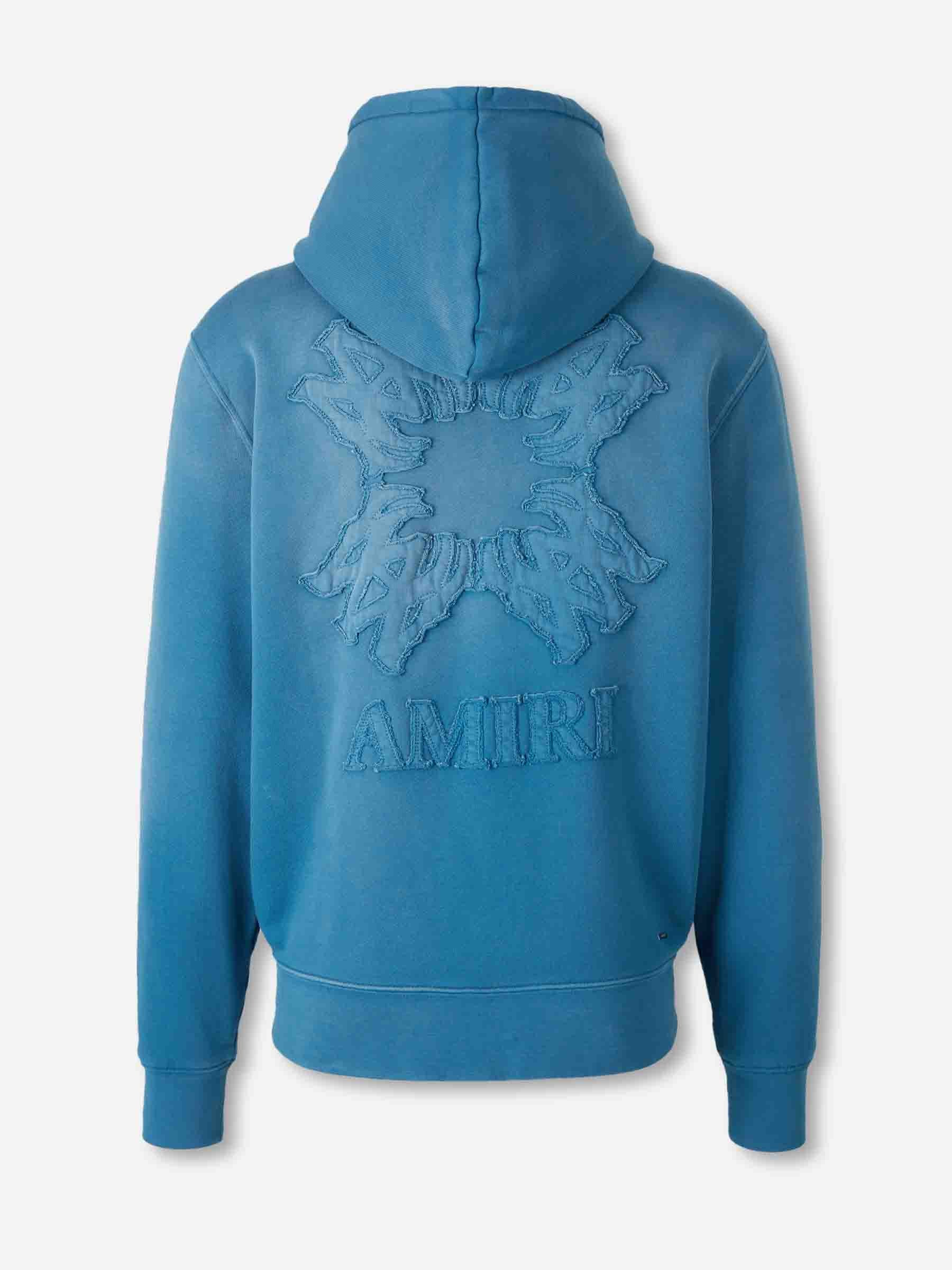 Amiri Hombre Barcelona Sudadera Capucha Cremallera color Azul sku 545-002046 01 - Foto 2