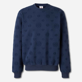 Casablanca Hombre Barcelona Sudadera Cuello Redondo color Azul Marino sku 545-002052 01 - Foto 1