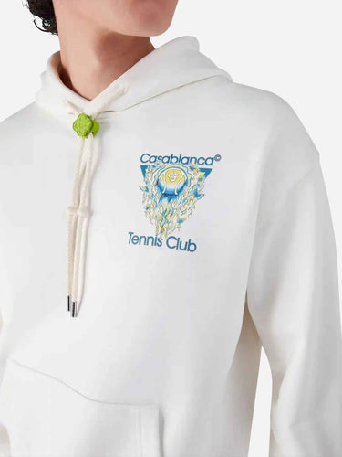 Casablanca Hombre Barcelona Sudadera Tennis Club color Blanco sku 545-002053 01 - Foto 3