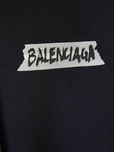 Balenciaga Hombre Barcelona Sudadera Capucha Cremallera color Negro sku 545-002056 01 - Foto 4