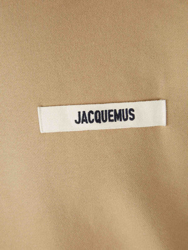 Jacquemus Hombre Barcelona Sudadera Gros Grain color Mostaza sku 545-002059 02 - Foto 3