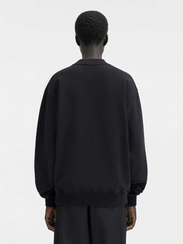 Jacquemus Hombre Barcelona Sudadera Gros Grain color Negro sku 545-002060 01 - Foto 3
