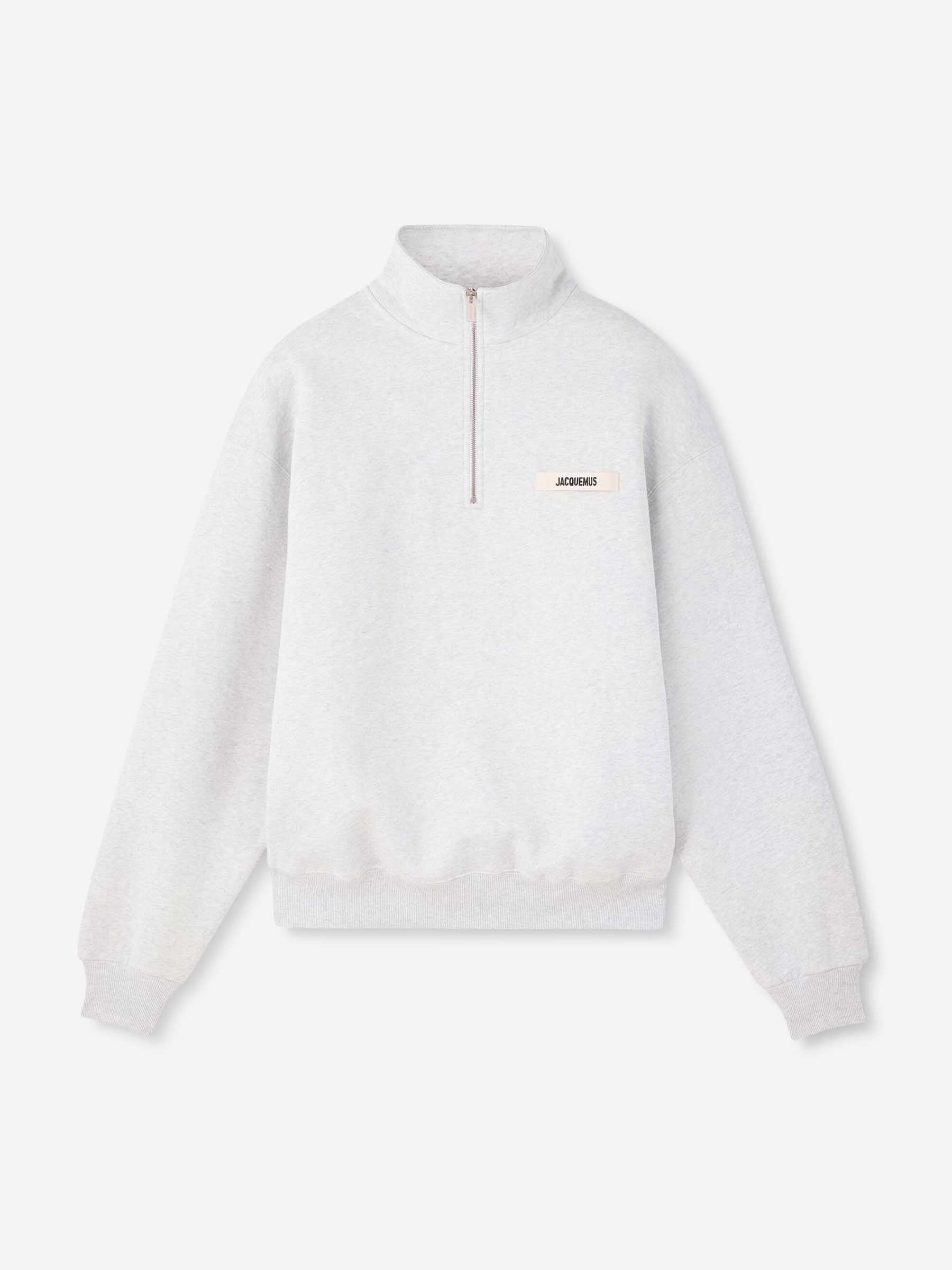 Jacquemus  Barcelona Sudadera Gros Grain color Gris sku 545-002061 01 - Foto 1