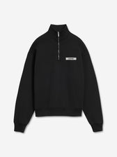 Jacquemus Hombre Barcelona Sudadera Gros Grain color Negro sku 545-002061 02 - Foto 1
