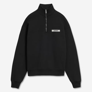 Jacquemus Hombre Barcelona Sudadera Gros Grain color Negro sku 545-002061 02 - Foto 1