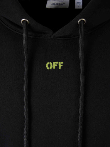 Off-White Hombre Barcelona Sudadera Capucha Logo color Negro sku 545-002064 01 - Foto 3
