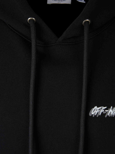 Off-White Hombre Barcelona Sudadera Capucha Logo color Negro sku 545-002066 01 - Foto 3