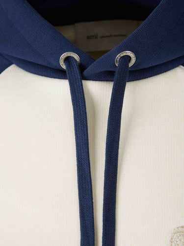 Ami Paris Hombre Barcelona Sudadera Capucha Logo color Azul Marino sku 545-002072 01 - Foto 3