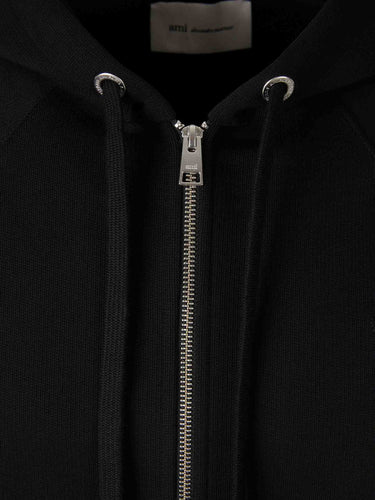 Ami Paris Hombre Barcelona Sudadera Capucha Cremallera color Negro sku 545-002073 01 - Foto 3