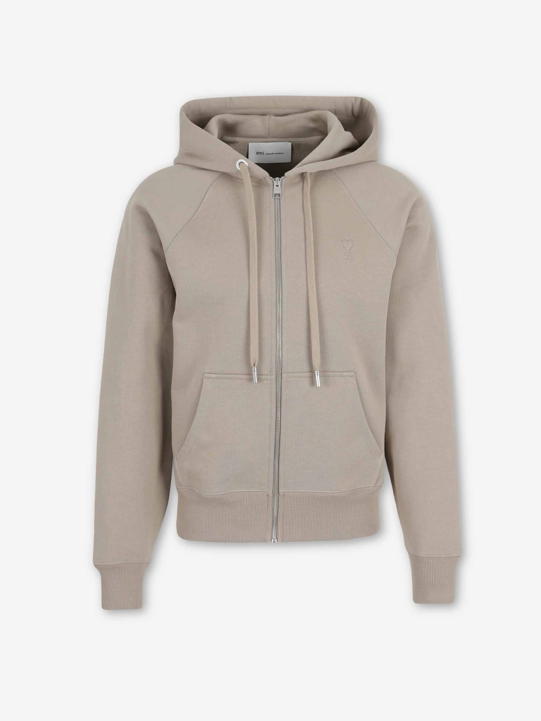 Ami Paris Hombre Barcelona Sudadera Con Capucha color Marrón sku 545-002073 02 - Foto 1