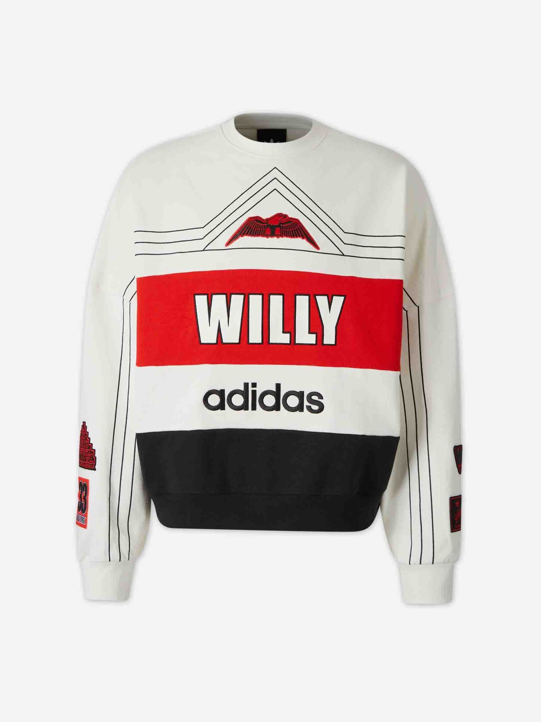 Adidas Willy Chavarria Hombre Barcelona Sudadera Cuello Redondo color Multicolor sku 545-002079 01 - Foto 1