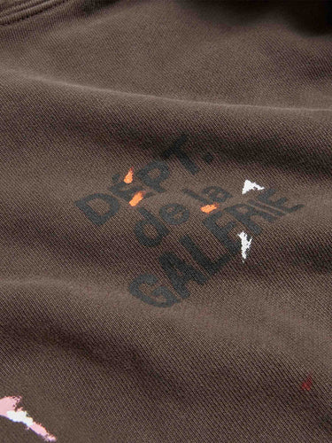 Gallery Dept. Hombre Barcelona Sudadera Capucha Logo color Marrón Oscuro sku 545-002080 01 - Foto 3