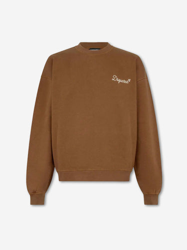 Dsquared2 Hombre Barcelona Sudadera Logo Algodón color Marrón sku 545-002086 01 - Foto 1
