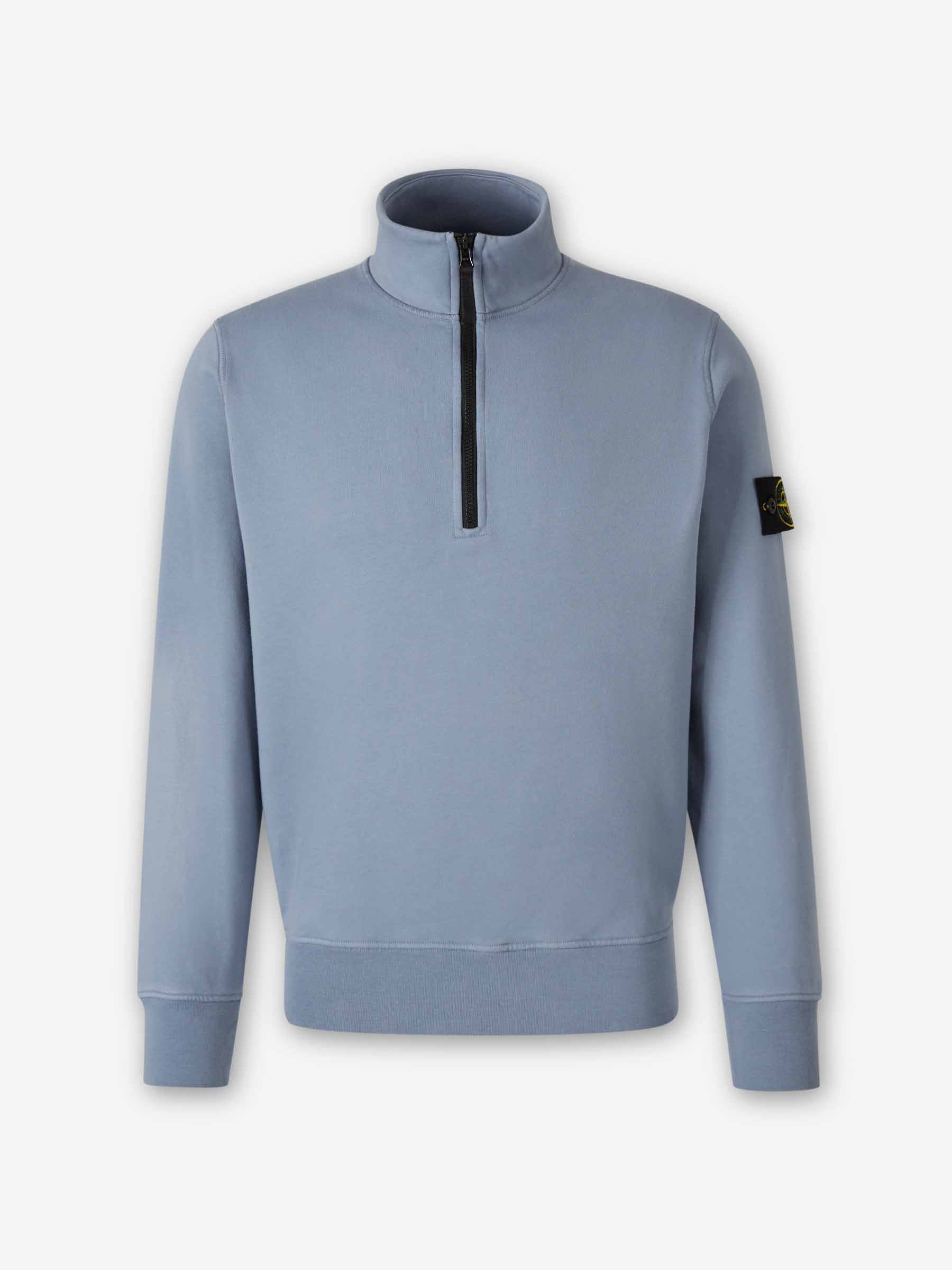 Stone Island Hombre Barcelona Sudadera Cuello Alto color Azul Celeste sku 545-002089 01 - Foto 1