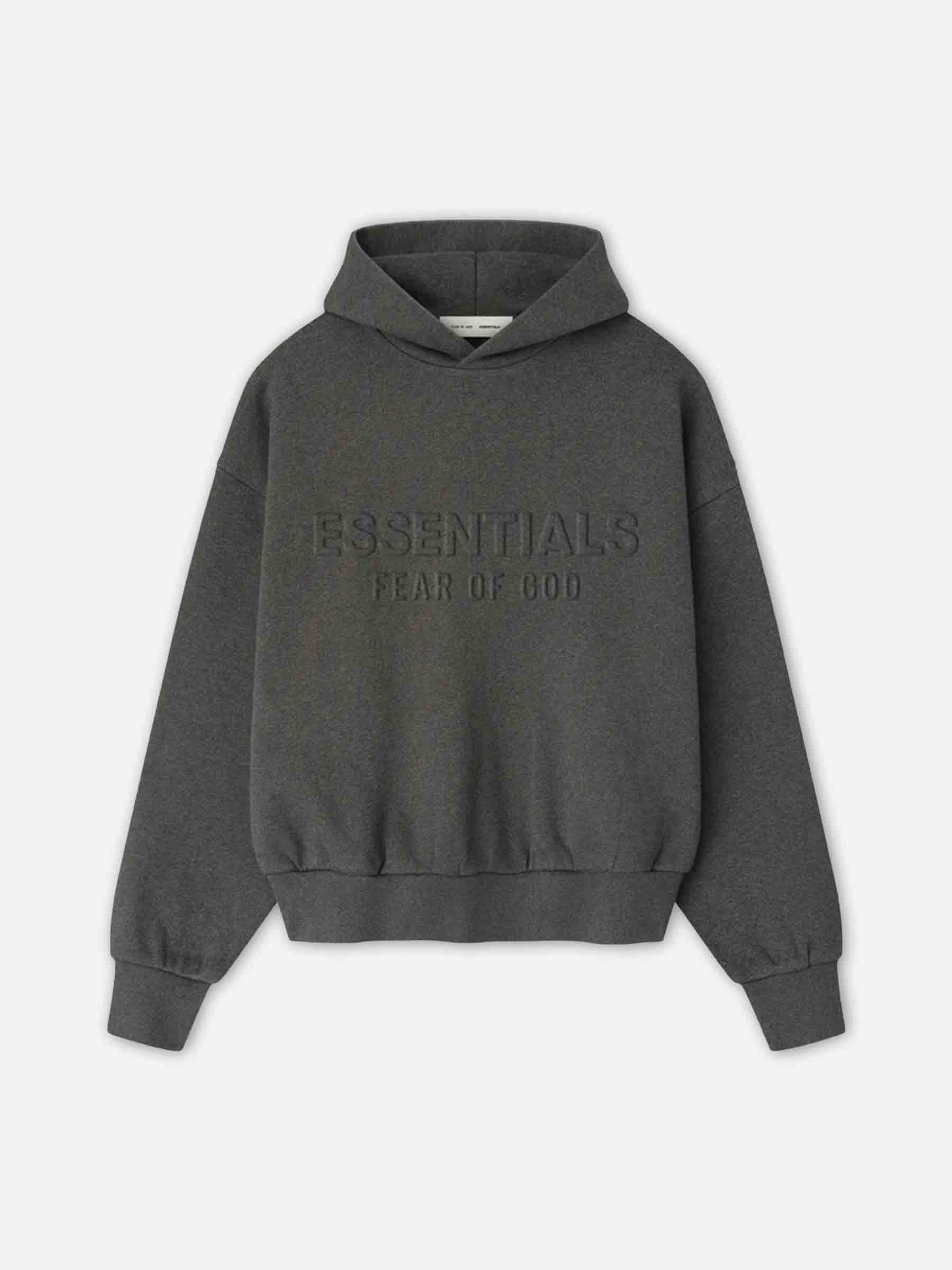 Fear of God Essentials Hombre Barcelona Sudadera Capucha Logo color Gris sku 545-002095 01 - Foto 1