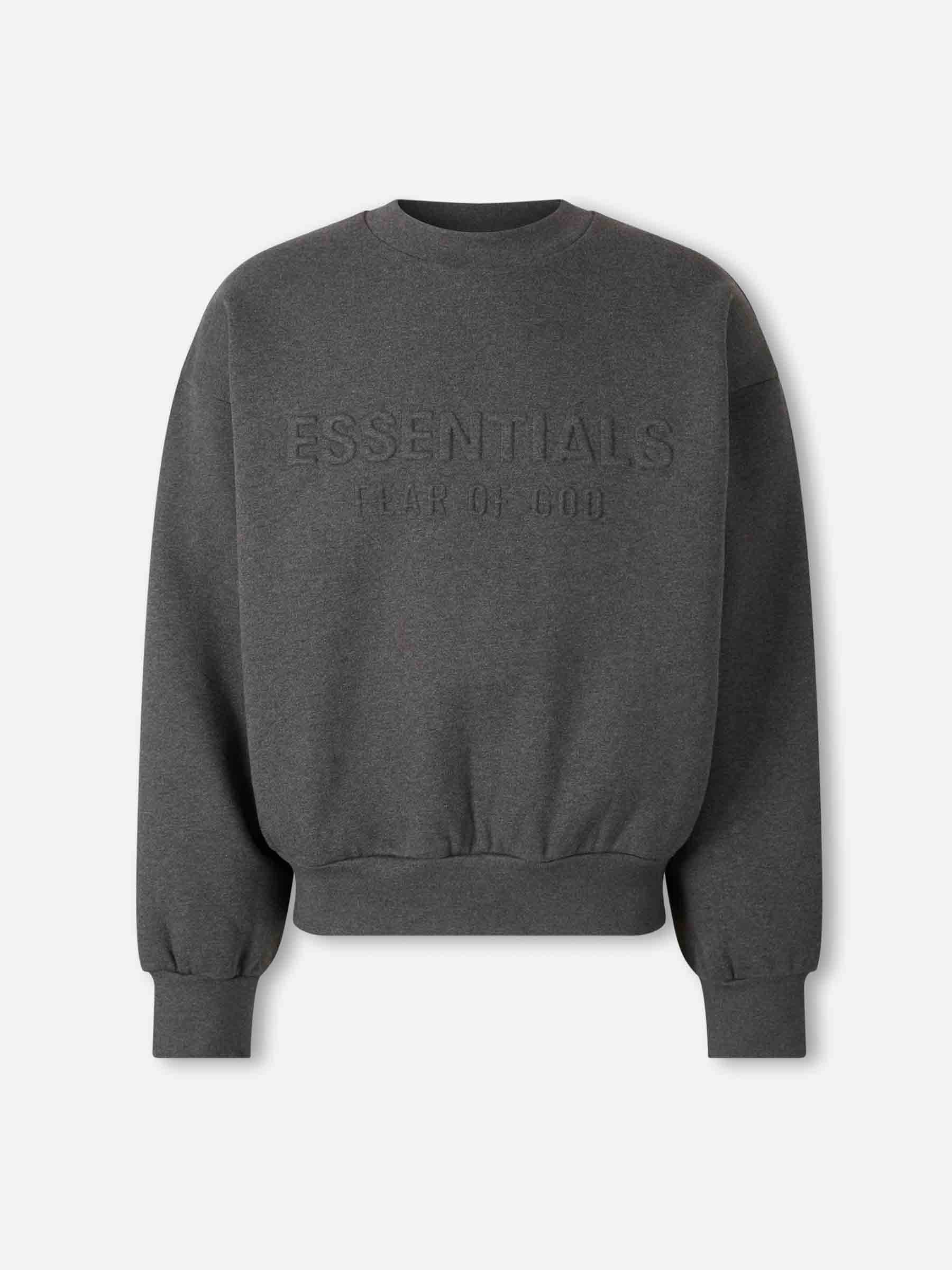 Fear of God Essentials  Barcelona Sudadera Cuello Redondo color Gris Oscuro sku 545-002097 01 - Foto 1