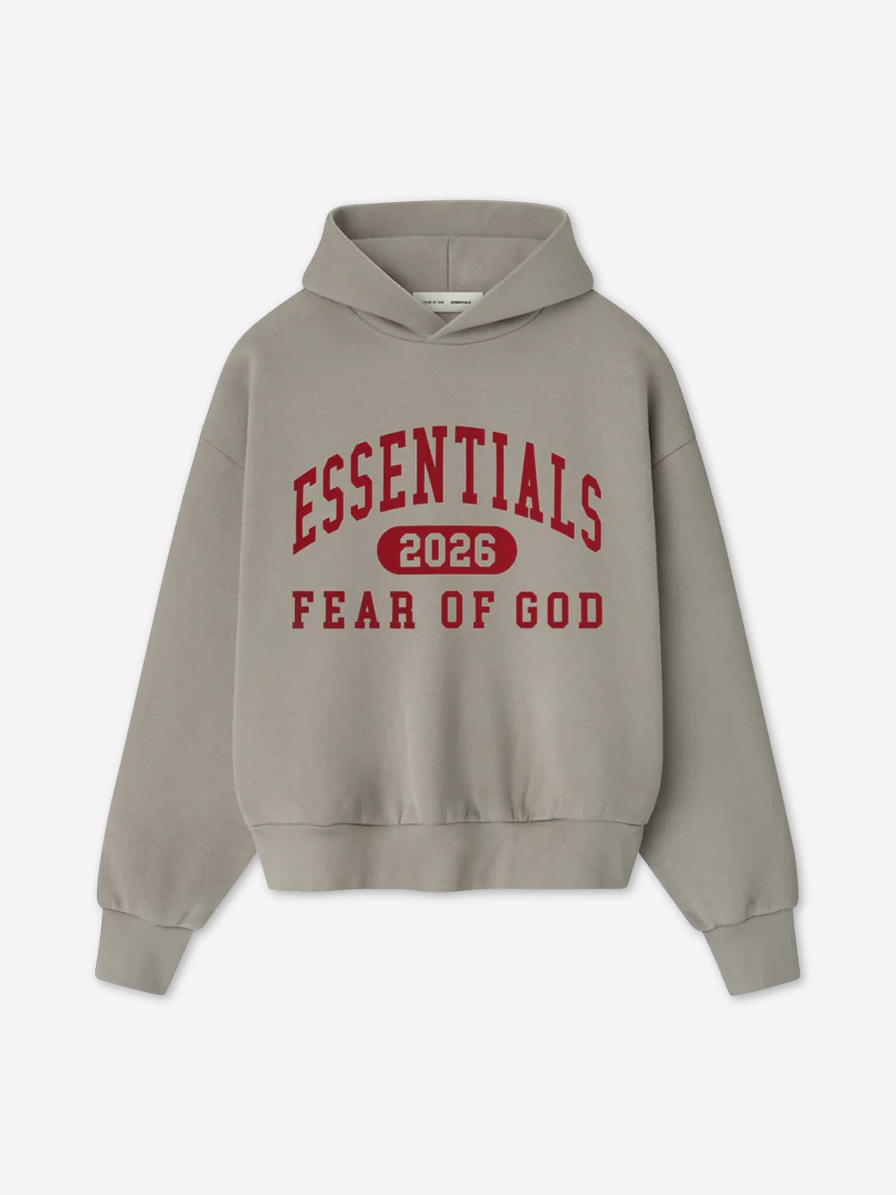 Fear of God Essentials Hombre Barcelona Sudadera Capucha Algodón color Taupe sku 545-002099 01 - Foto 1