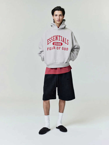Fear of God Essentials Hombre Barcelona Sudadera Capucha Algodón color Taupe sku 545-002099 01 - Foto 2