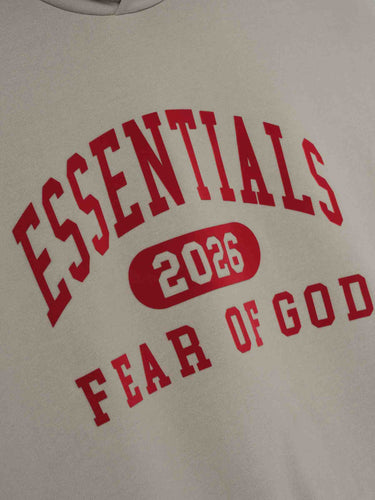 Fear of God Essentials Hombre Barcelona Sudadera Capucha Algodón color Taupe sku 545-002099 01 - Foto 4