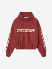 Fear of God Essentials Hombre Barcelona Sudadera Capucha Algodón color Rojo sku 545-002101 01 - Foto 1