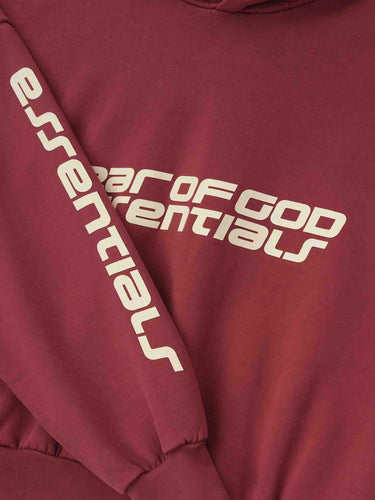 Fear of God Essentials Hombre Barcelona Sudadera Capucha Algodón color Rojo sku 545-002101 01 - Foto 5