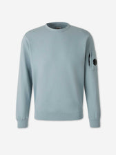 C.P. Company Hombre Barcelona Sudadera Cuello Redondo color Azul Celeste sku 545-002109 02 - Foto 1