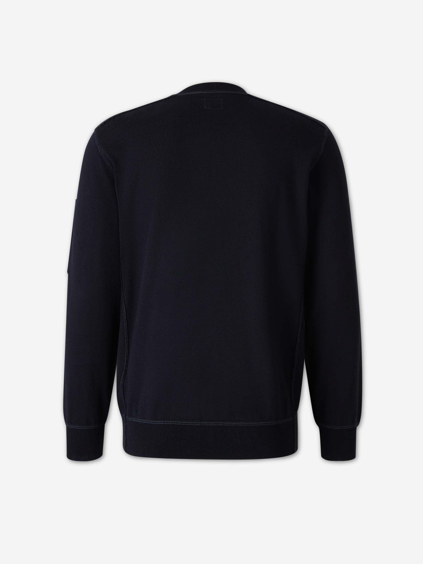 C.P. Company Hombre Barcelona Jersey Cuello Redondo color Azul Noche sku 545-002110 02 - Foto 2