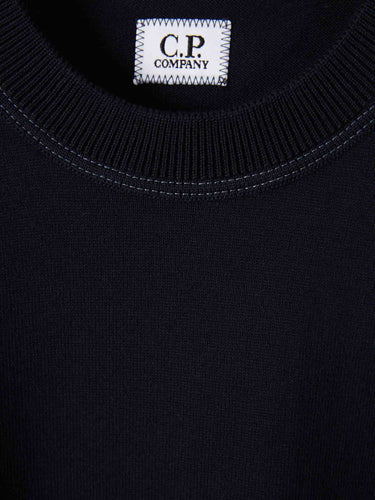C.P. Company Hombre Barcelona Jersey Cuello Redondo color Azul Noche sku 545-002110 02 - Foto 3