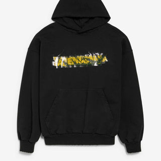 Balenciaga Mujer Barcelona Sudadera Messy Spray color Negro sku 545-002111 01 - Foto 1