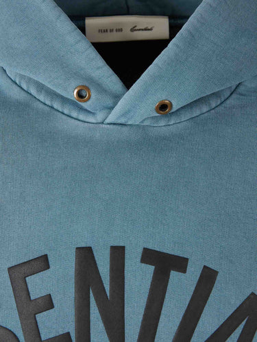 Fear of God Essentials Hombre Barcelona Sudadera Capucha Campus 90s color Azul Turquesa sku 545-002118 01 - Foto 3