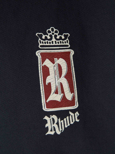 Rhude Hombre Barcelona Sudadera Capucha Logo color Azul Marino sku 545-002125 01 - Foto 4