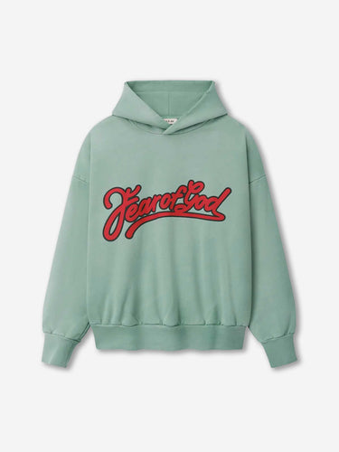 Fear of God Hombre Barcelona Sudadera Capucha Classic color Verde Turquesa sku 545-002127 01 - Foto 1