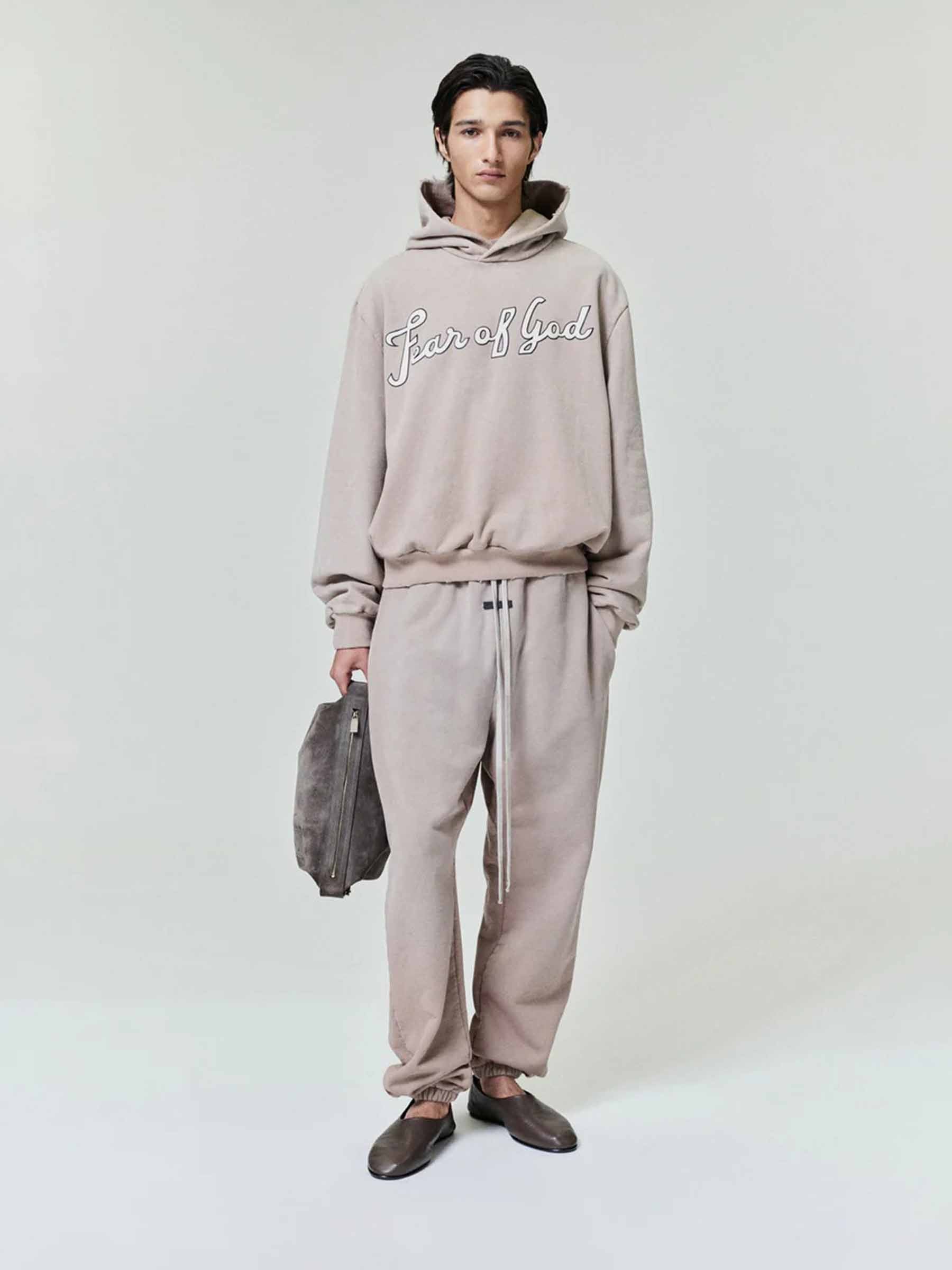 Fear of God Hombre Barcelona Sudadera 26 Classic color Camel sku 545-002128 01 - Foto 2