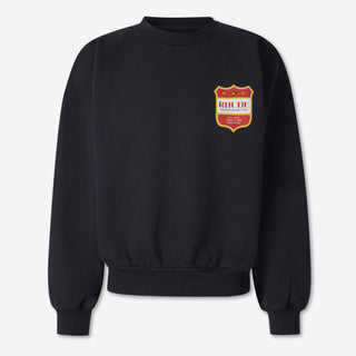 Rhude Hombre Barcelona Sudadera Cuello Redondo color Negro sku 545-002134 01 - Foto 1