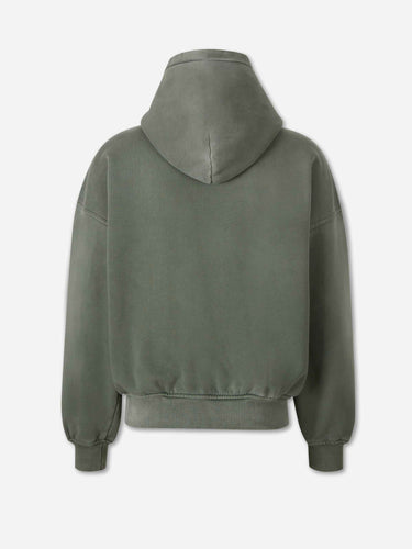 Rhude Hombre Barcelona Sudadera Capucha Logo color Verde Militar sku 545-002136 01 - Foto 2