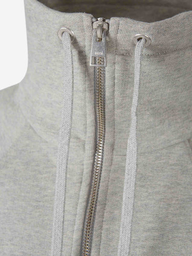 Ami Paris Hombre Barcelona Sudadera Algodón color Gris Claro sku 545-002138 01 - Foto 3